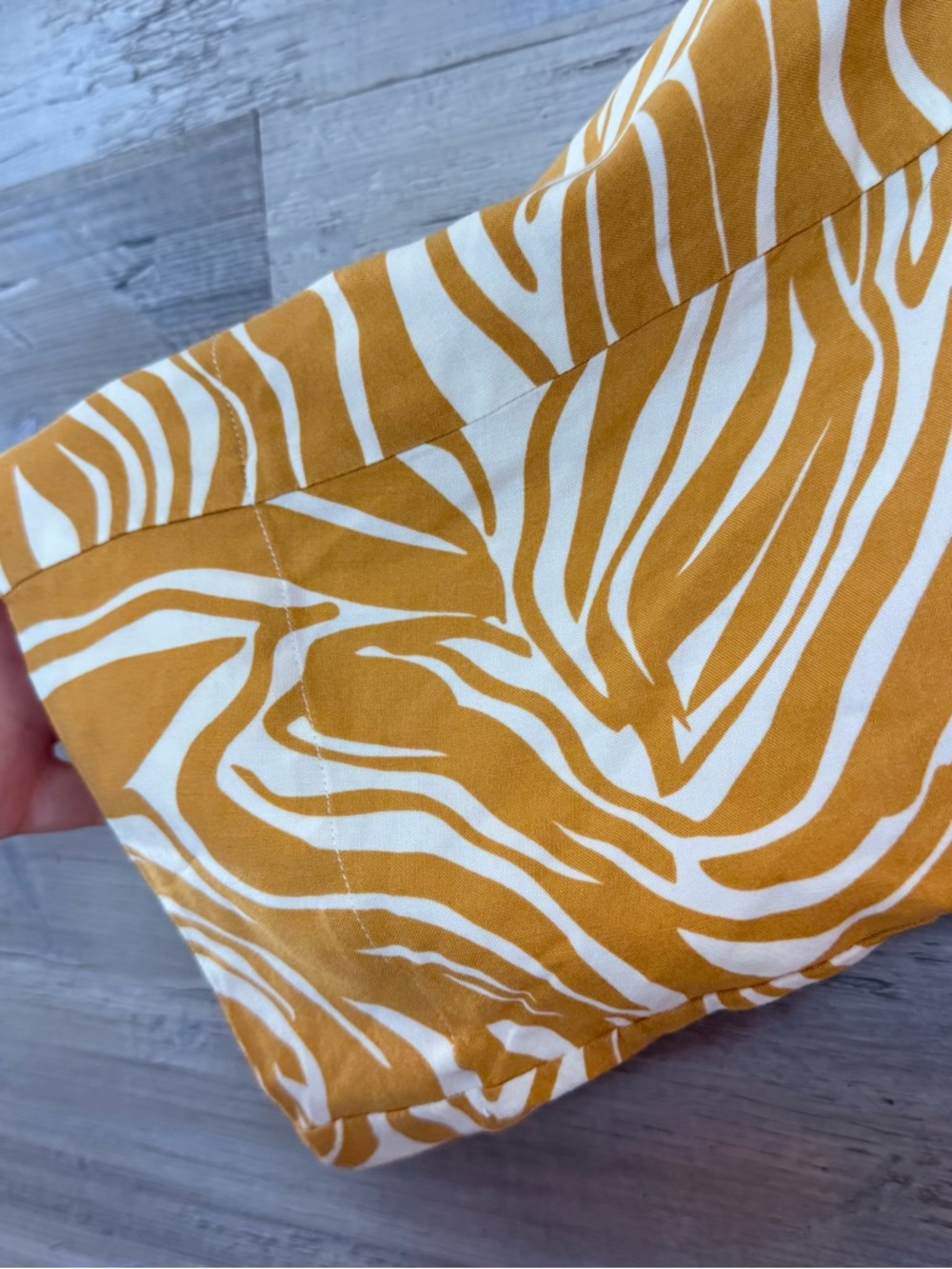 Soft Surroundings Abstract Zebra Button-Front Maxi Dress - Small - Picture 6 of 7